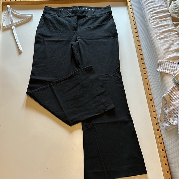 Express Correspondent Black Wide Leg Pant - Picture 2 of 10